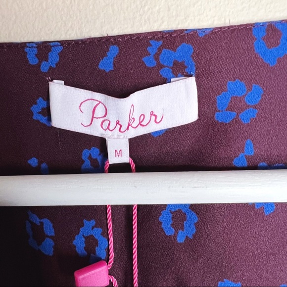 Parker Surplice Cobalt Purple Dress - Picture 8 of 12